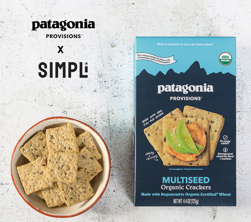 From Seed to Snack: SIMPLi Partners with Patagonia Provisions To Expand Regenerative Organic Snacking