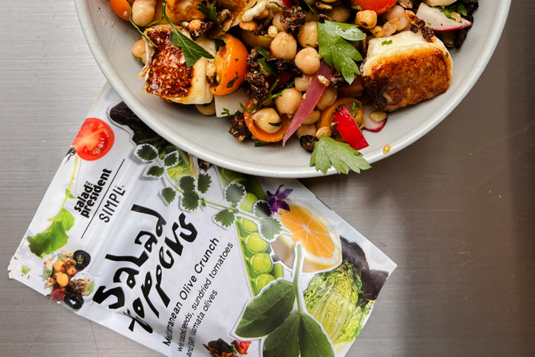 Chickpea & Cherry Tomato Salad by Julia Sherman