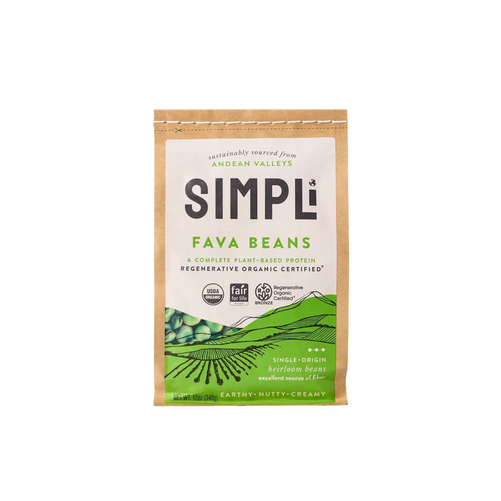 SIMPLi REGENERATIVE ORGANIC CERTIFIED® FAVA BEANS