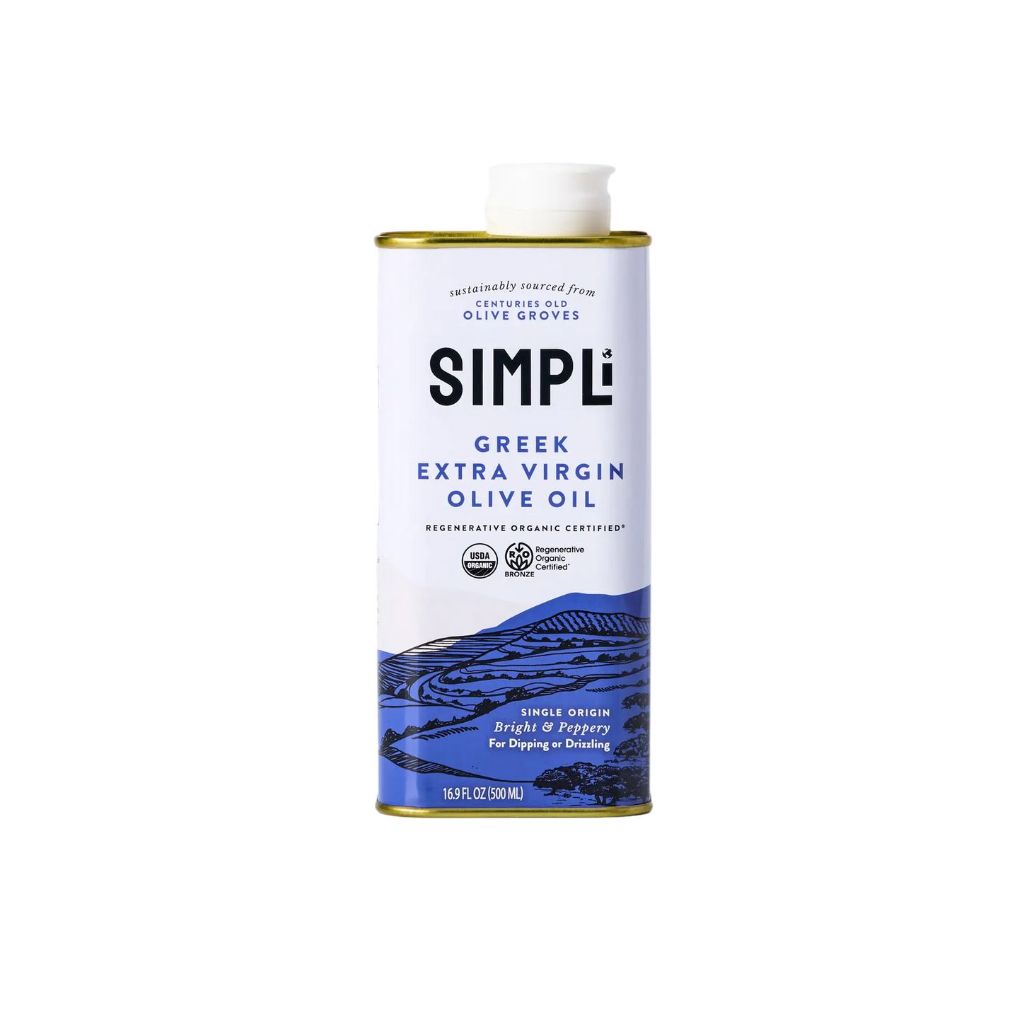 SIMPLI REGENERATIVE ORGANIC CERTIFIED® GREEK EXTRA VIRGIN OLIVE OIL