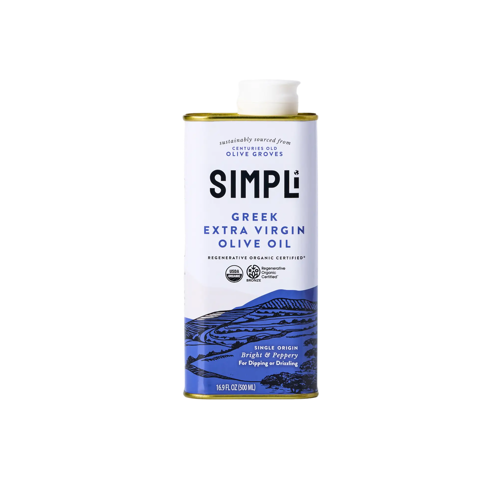 SIMPLi REGENERATIVE ORGANIC CERTIFIED® GREEK EXTRA VIRGIN OLIVE OIL