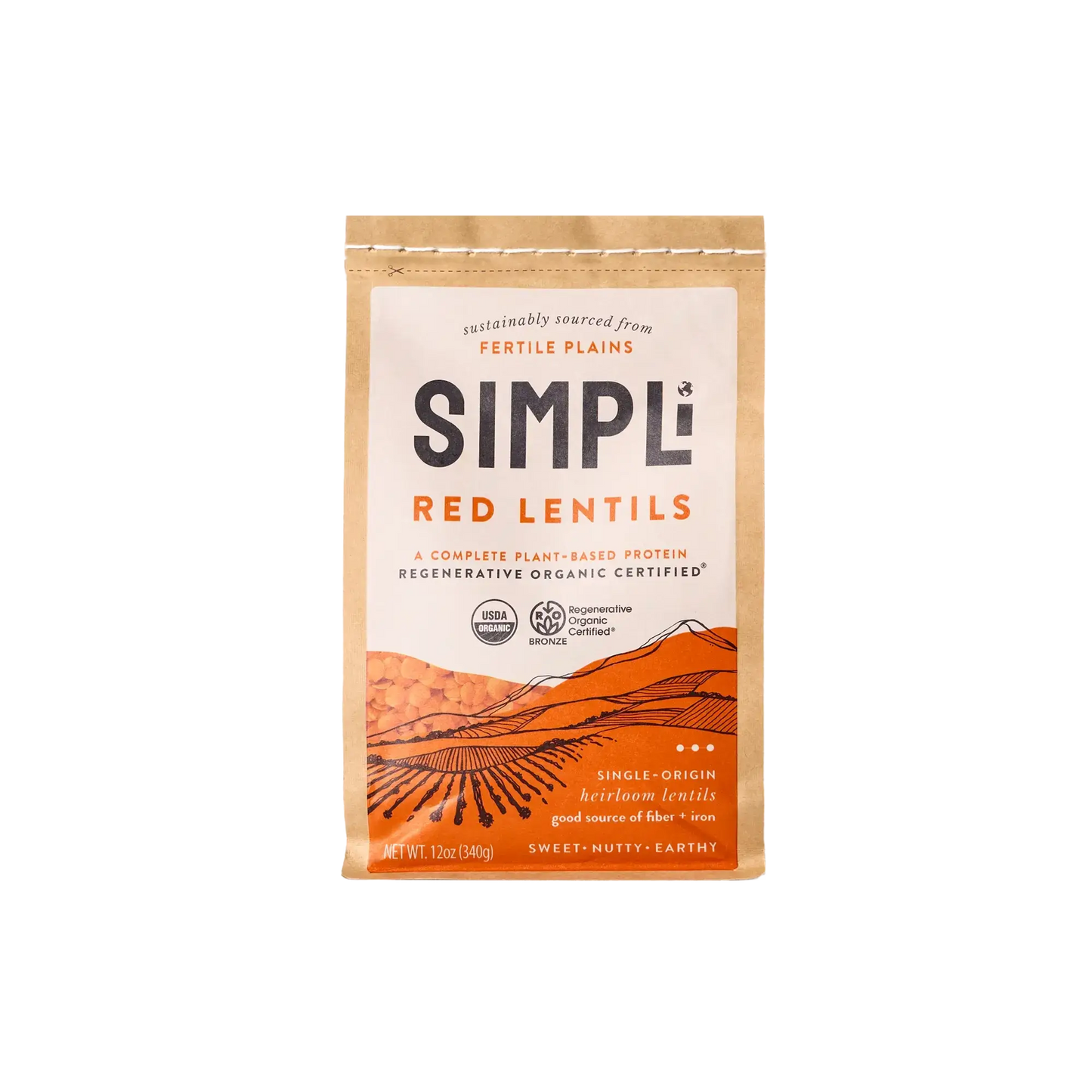 SIMPLi REGENERATIVE ORGANIC CERTIFIED® RED LENTILS