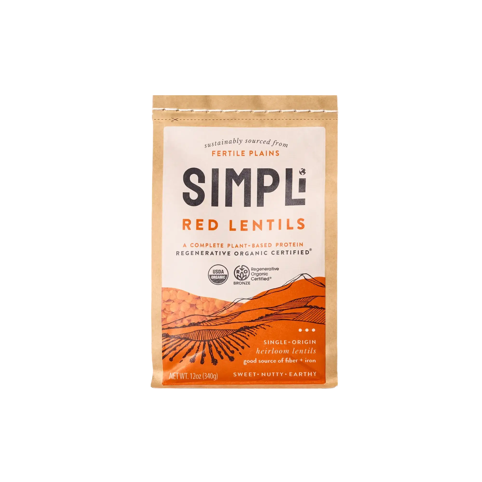 SIMPLi REGENERATIVE ORGANIC CERTIFIED® RED LENTILS