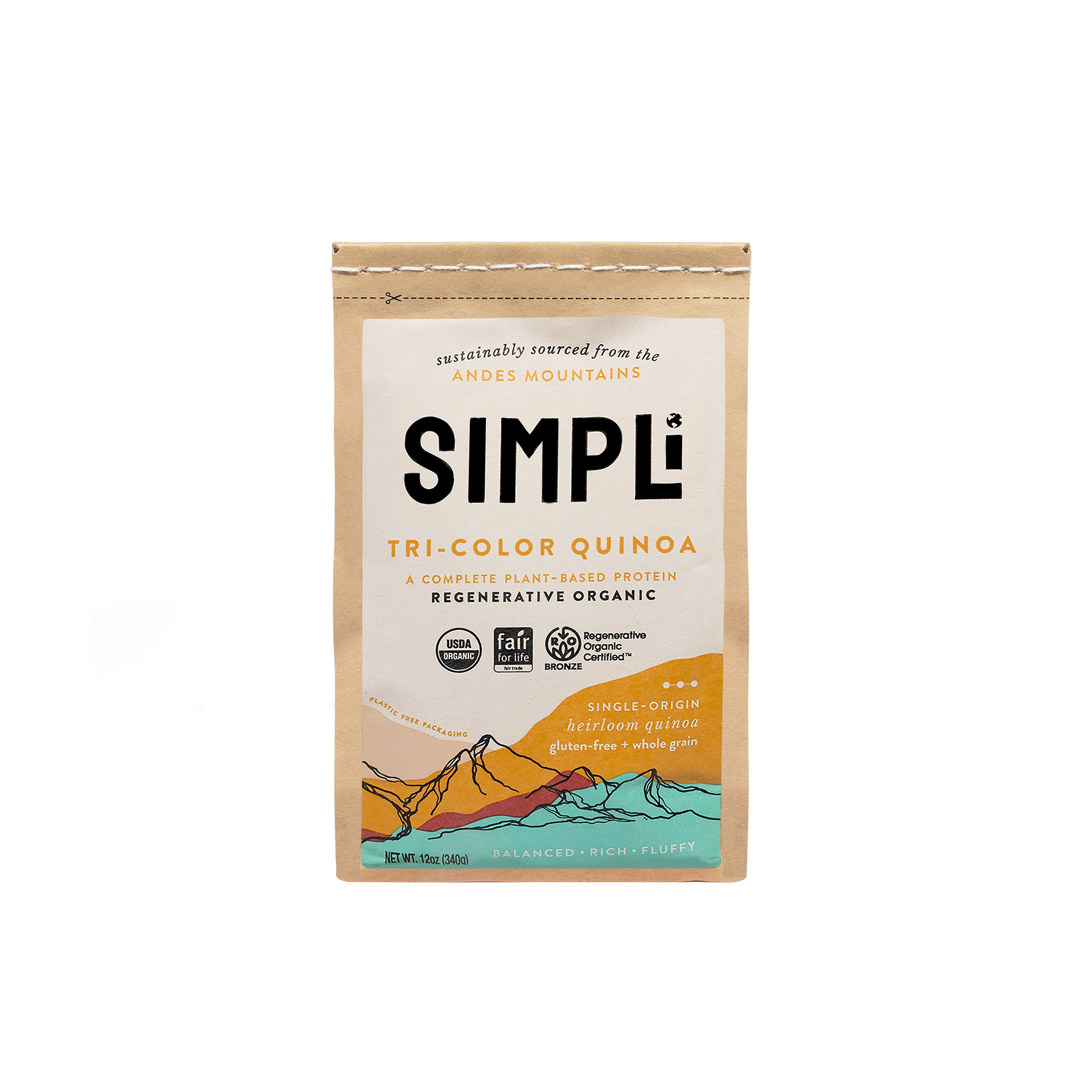 SIMPLi REGENERATIVE ORGANIC CERTIFIED® TRI-COLOR QUINOA