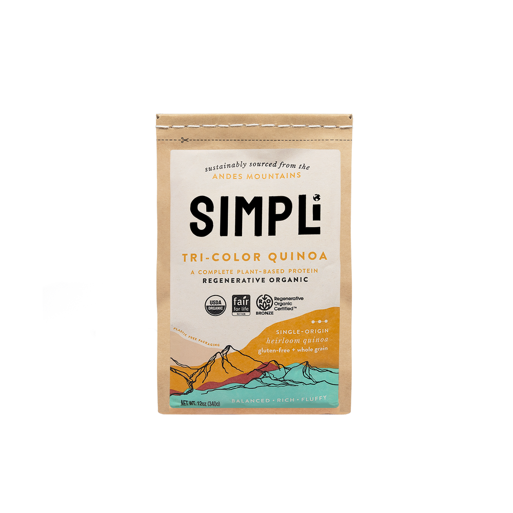 SIMPLi REGENERATIVE ORGANIC CERTIFIED® TRI-COLOR QUINOA