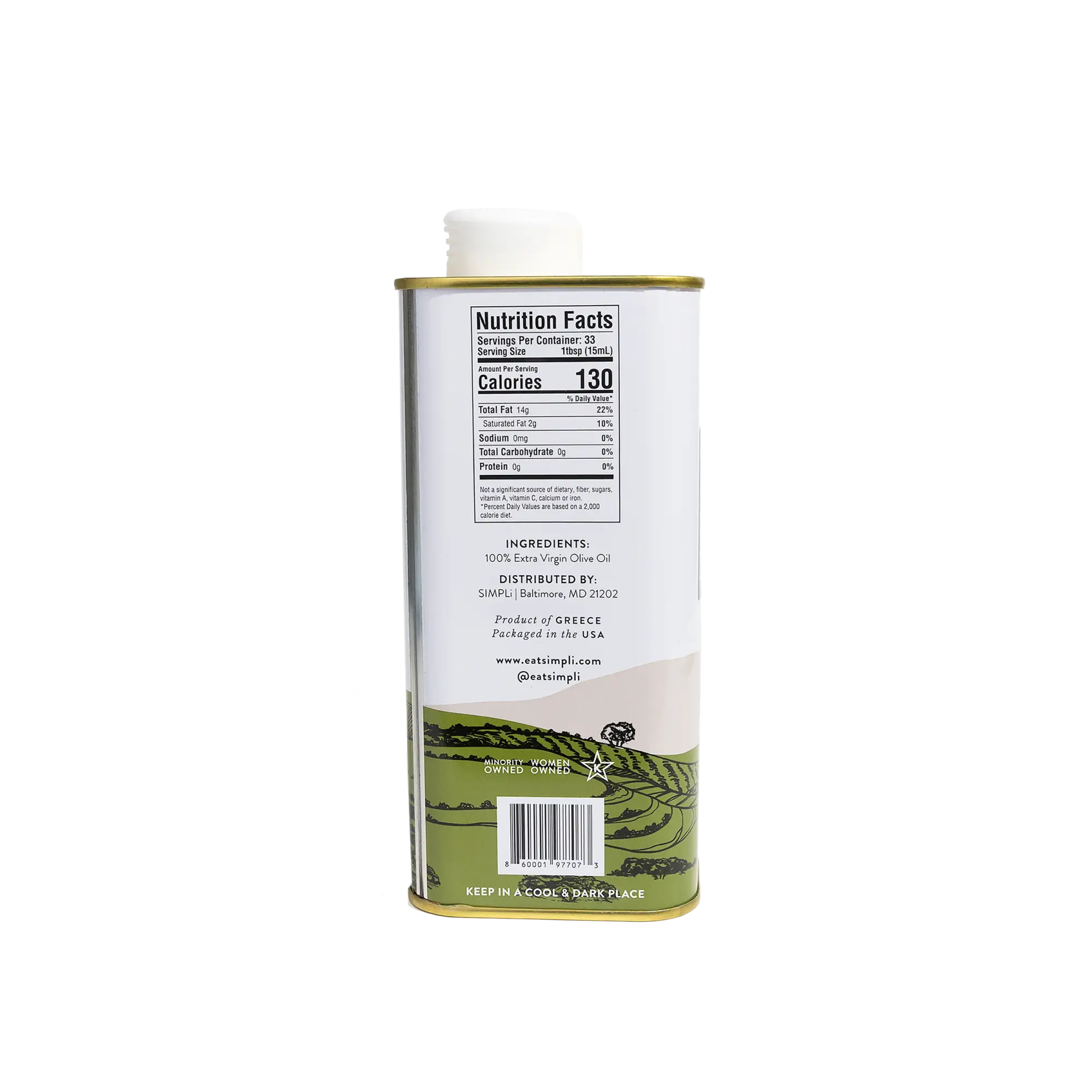 SIMPLi EXTRA VIRGIN OLIVE OIL