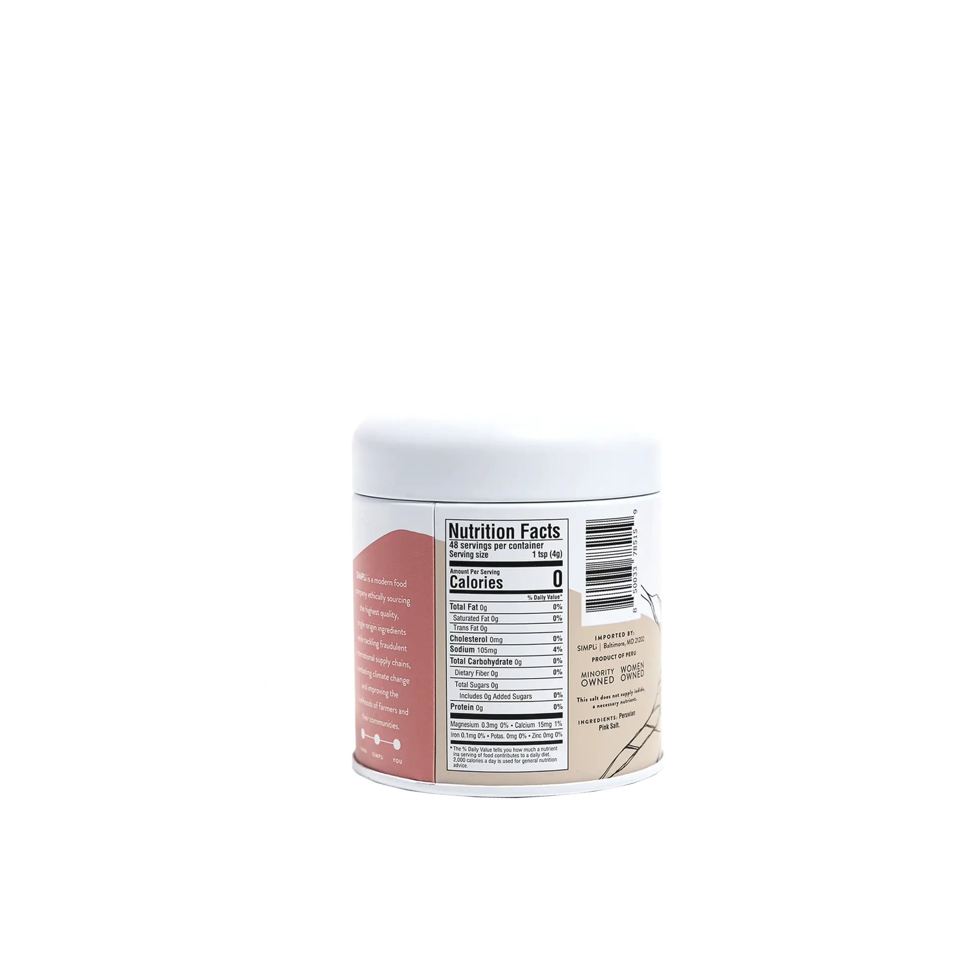 SIMPLi PERUVIAN PINK SALT