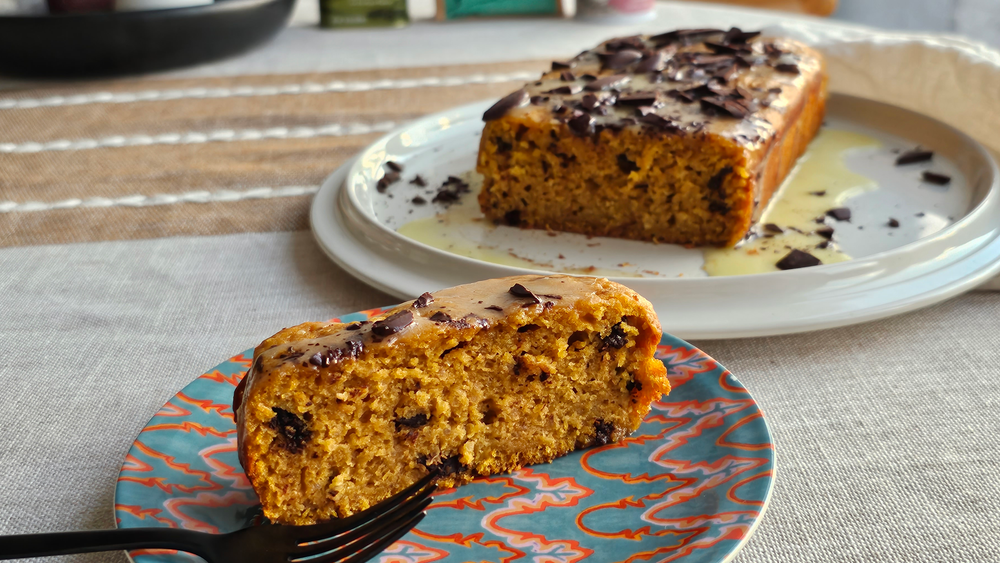 Pumpkin Quinoa Olive Oil Loaf