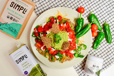 Healthy Quinoa Nachos