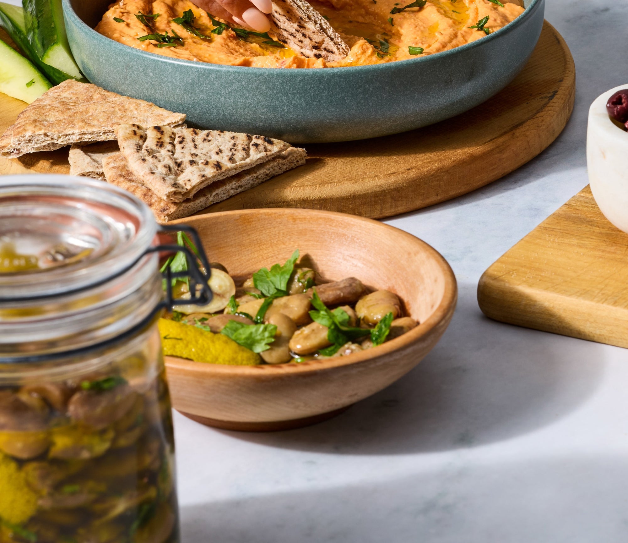 Moroccan Fava Bean Salad