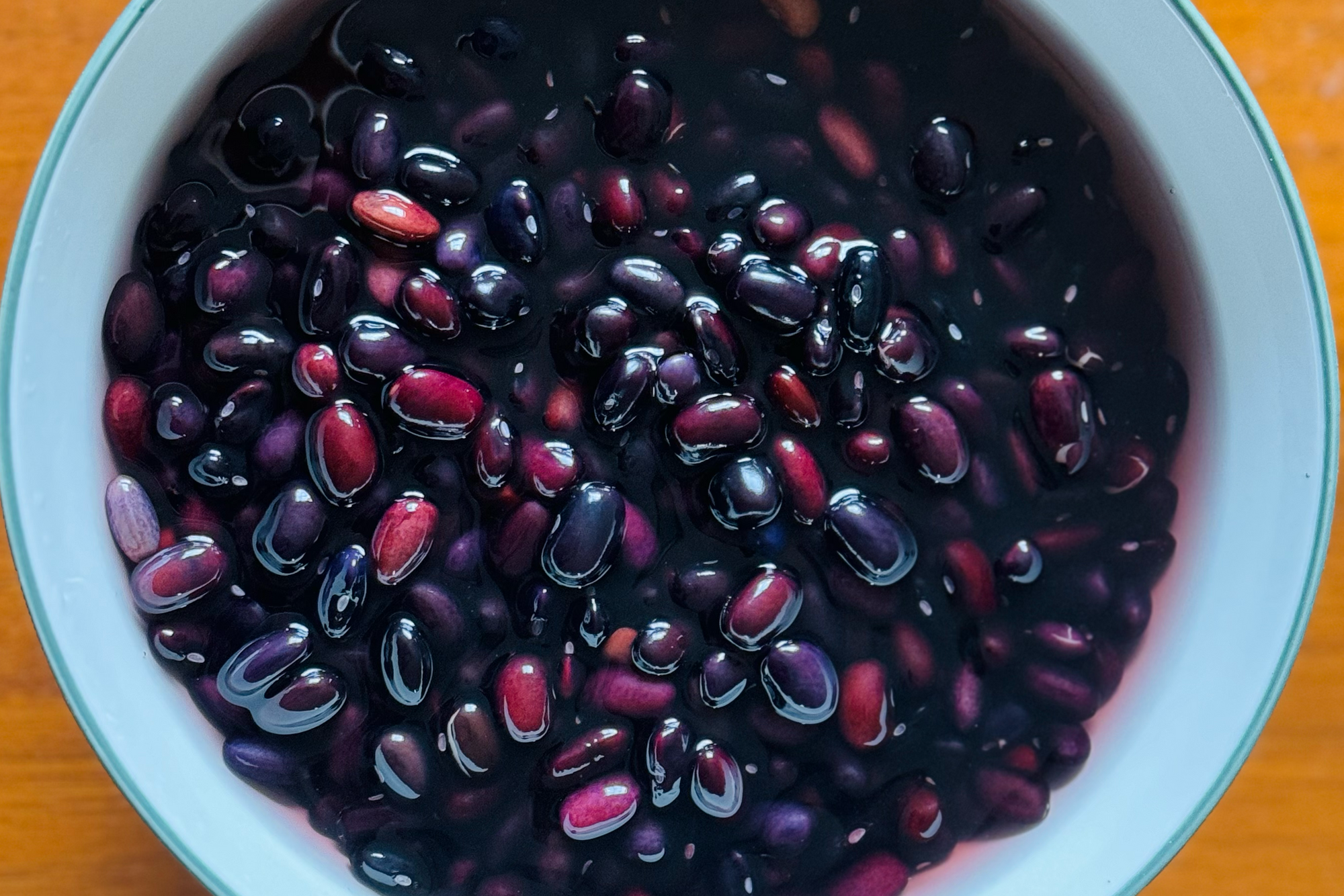 Black Bean Coconut Milk Dessert