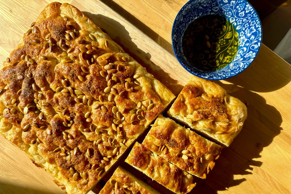 Spiced Salt Focaccia