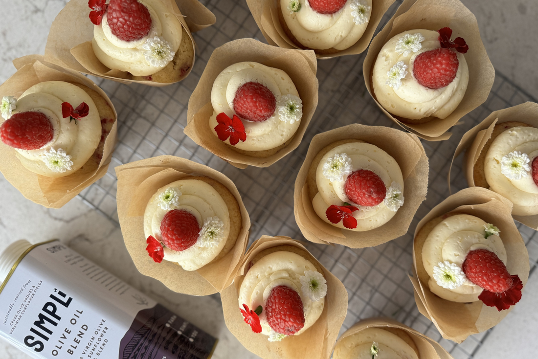 Raspberry Lemon Cupcakes