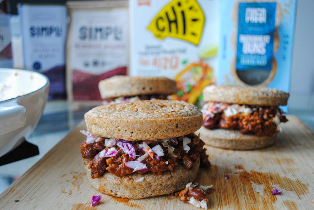 SIMPLi x PACHA x CHi-RIZO Plant-Based Sloppy Joes