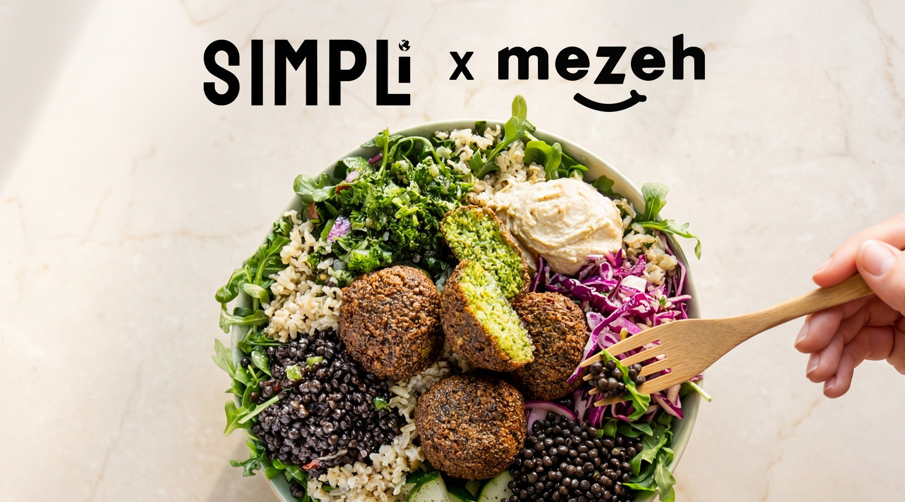 SIMPLi Is Now on the Menu at mezeh Mediterranean Grill