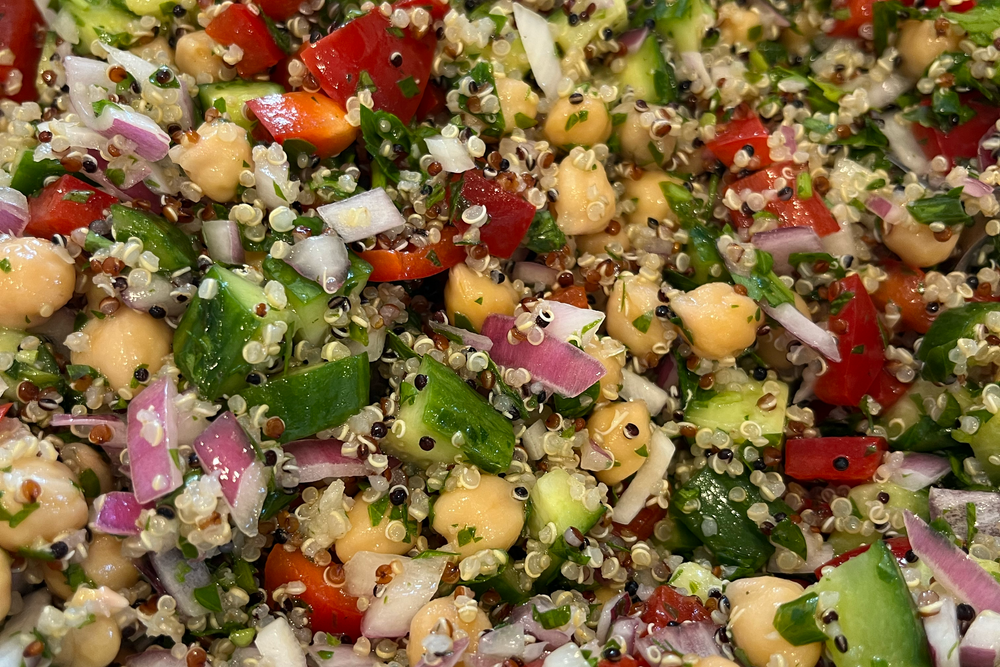 Chickpea Quinoa Salad