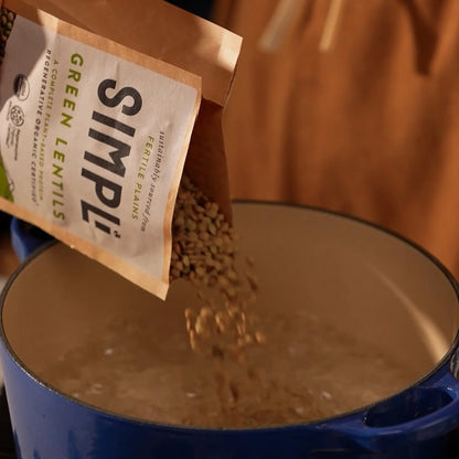 SIMPLI REGENERATIVE ORGANIC CERTIFIED® GREEN LENTILS