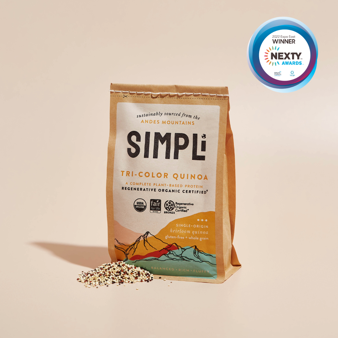 SIMPLi Regenerative Organic Certified® Tri-Color Quinoa