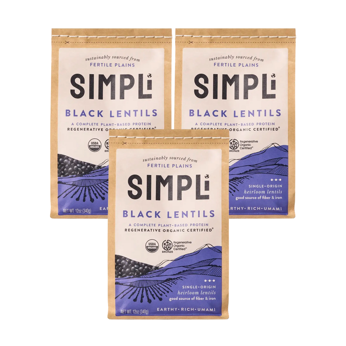 SIMPLi Regenerative Organic Certified® Heirloom Beans Collection