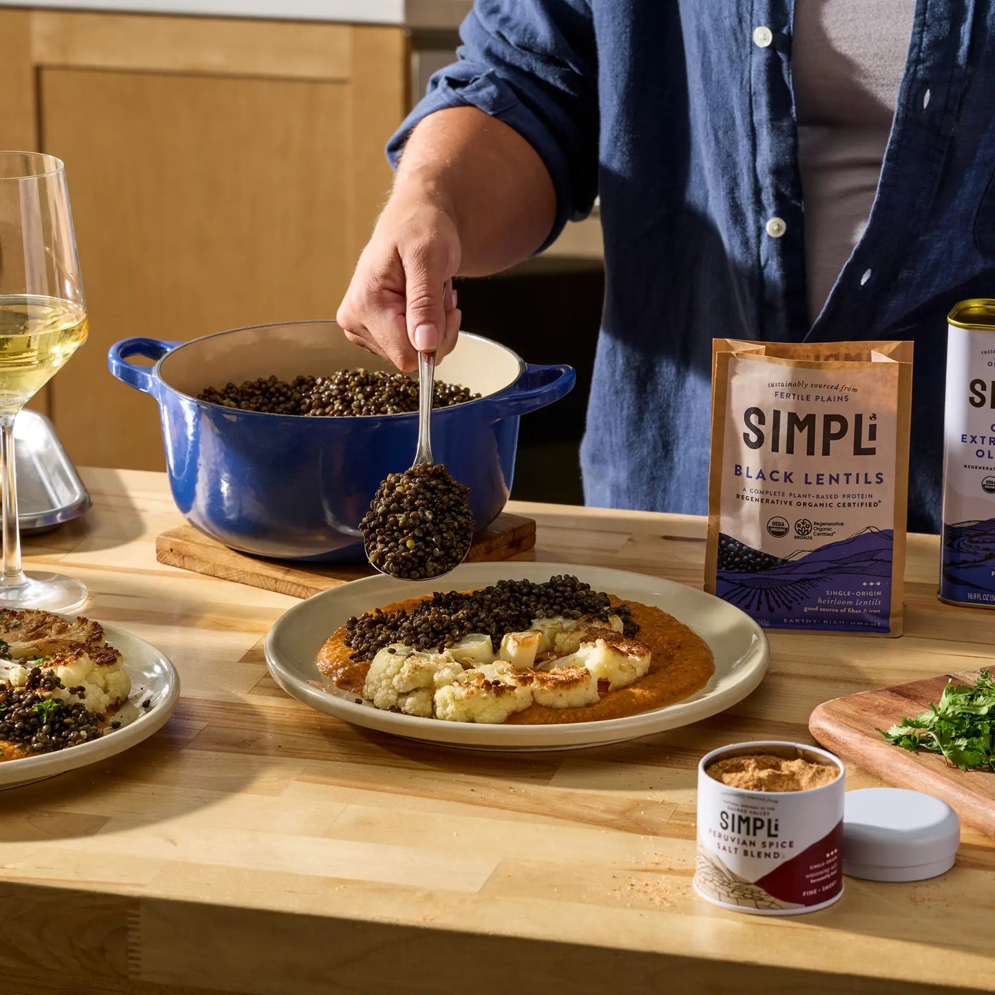 SIMPLi REGENERATIVE ORGANIC CERTIFIED® BLACK LENTILS