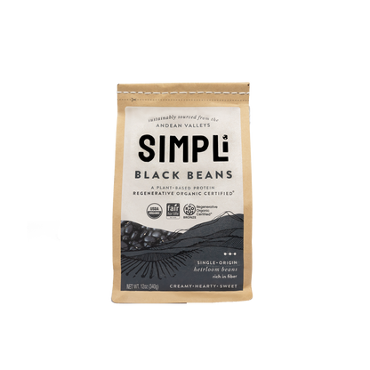 SIMPLi REGENERATIVE ORGANIC CERTIFIED® BLACK BEANS