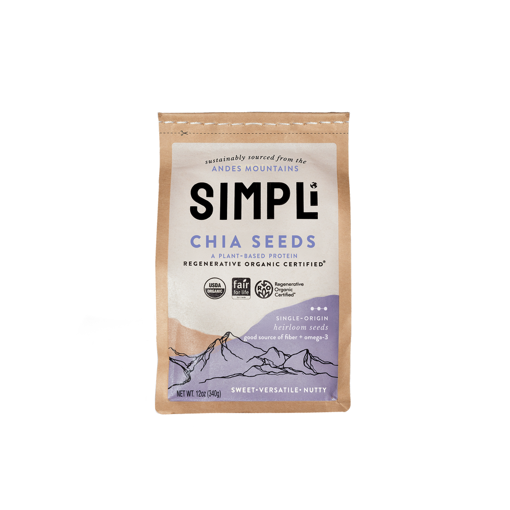 SIMPLi REGENERATIVE ORGANIC CERTIFIED® CHIA SEEDS