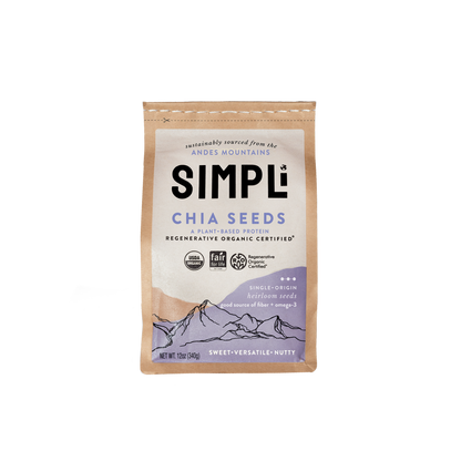 SIMPLi REGENERATIVE ORGANIC CERTIFIED® CHIA SEEDS