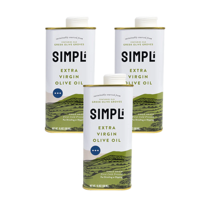 3-PACK SIMPLi EXTRA VIRGIN OLIVE OIL