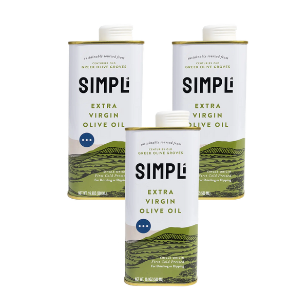 3-PACK SIMPLi EXTRA VIRGIN OLIVE OIL