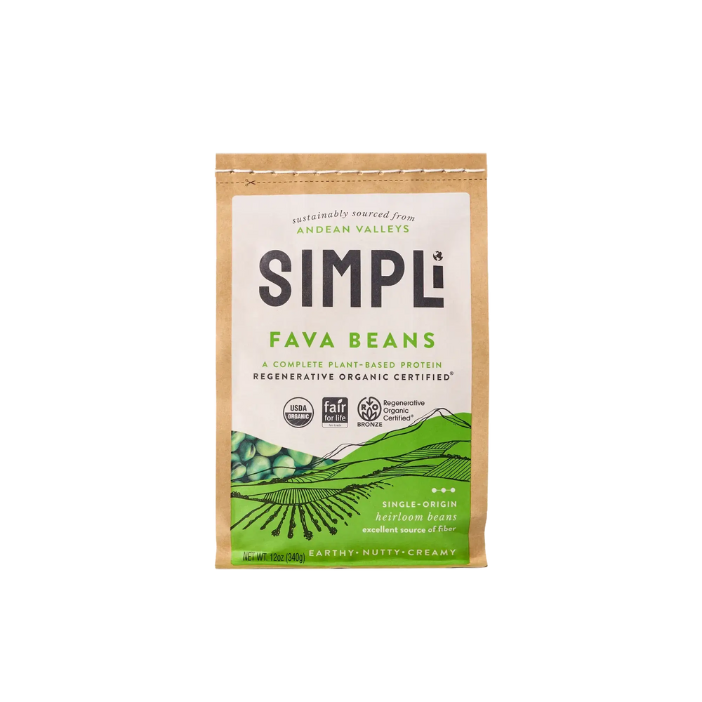 SIMPLi REGENERATIVE ORGANIC CERTIFIED® FAVA BEANS
