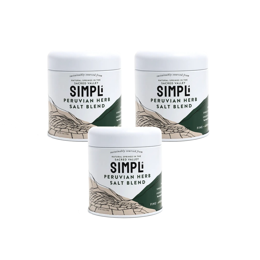 3-PACK SIMPLi PERUVIAN HERB SALT BLEND
