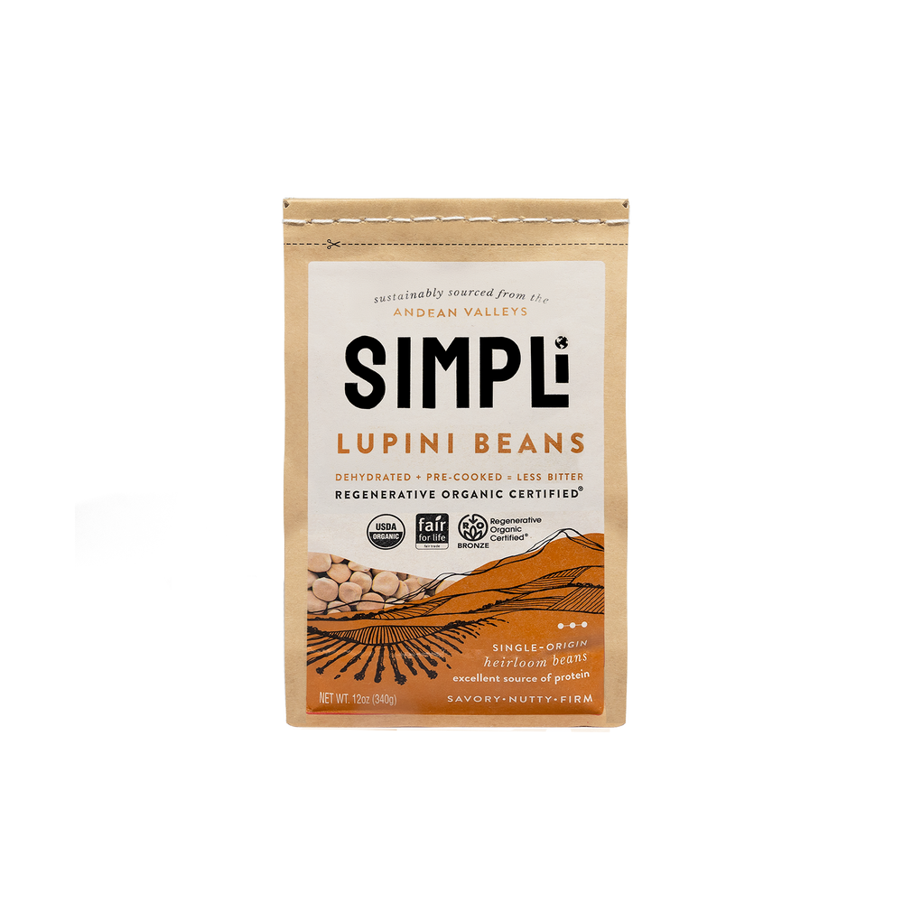 SIMPLi REGENERATIVE ORGANIC CERTIFIED® LUPINI BEANS