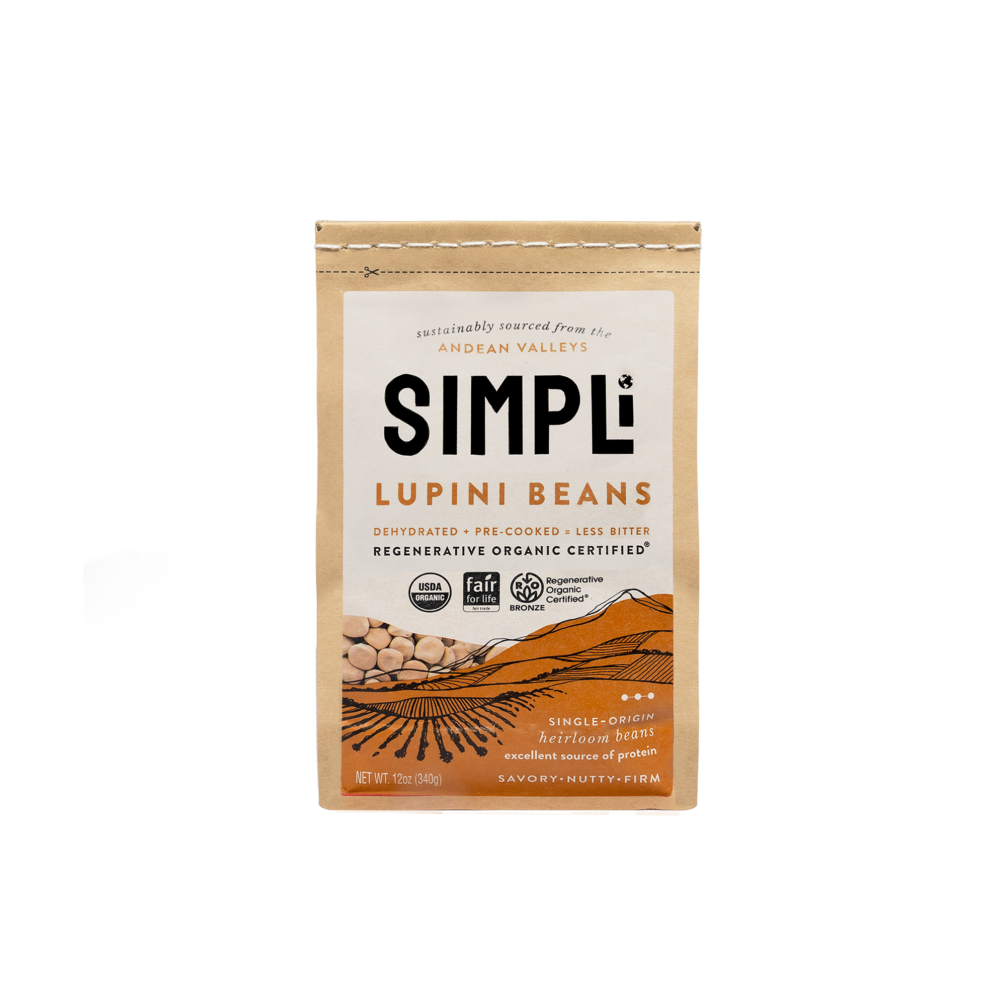 SIMPLi REGENERATIVE ORGANIC CERTIFIED® LUPINI BEANS