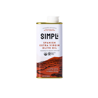 SIMPLI REGENERATIVE ORGANIC CERTIFIED® SPANISH EXTRA VIRGIN OLIVE OIL