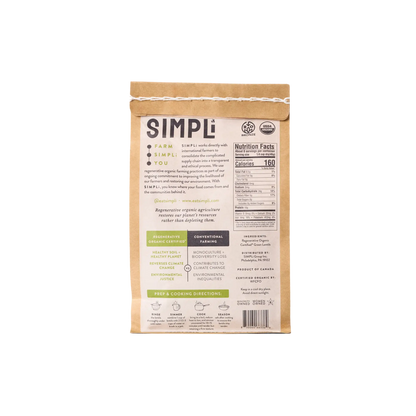 SIMPLI REGENERATIVE ORGANIC CERTIFIED® GREEN LENTILS