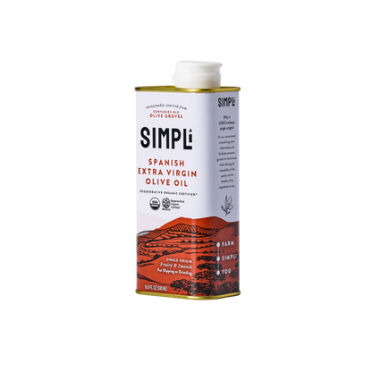 SIMPLi REGENERATIVE ORGANIC CERTIFIED® SPANISH EXTRA VIRGIN OLIVE OIL