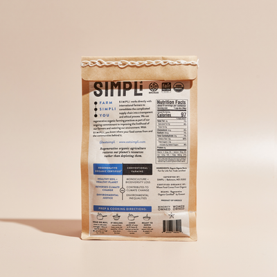 SIMPLi Regenerative Organic Certified® Gigante Beans