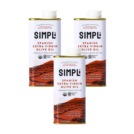 3-PACK SIMPLi REGENERATIVE ORGANIC CERTIFIED® SPANISH EXTRA VIRGIN OLI