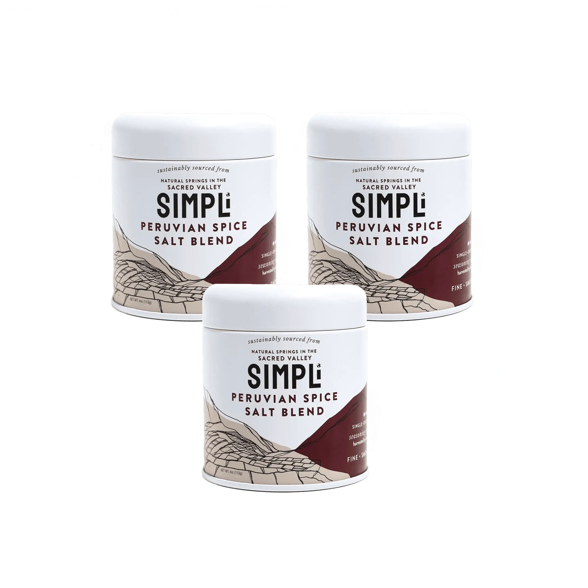 3-PACK SIMPLi PERUVIAN SPICE SALT BLEND