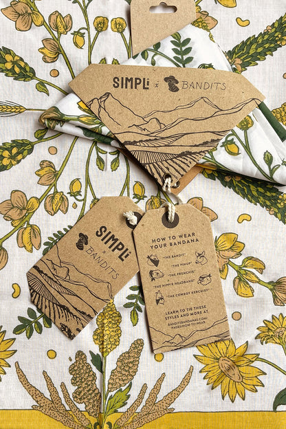 SIMPLi X BANDITS BANDANA