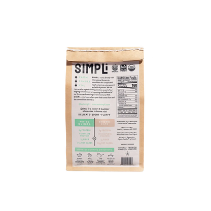 SIMPLi REGENERATIVE ORGANIC CERTIFIED® WHITE QUINOA